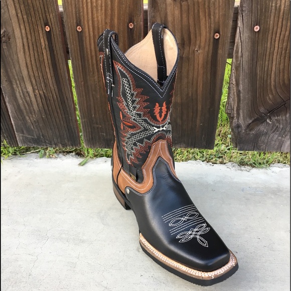 mexican black boots